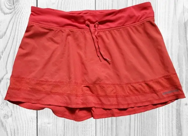 Patagonia  Women Medium Mini Skirt Skort Shorts Tennis Run Athletic Hike Camp EUC