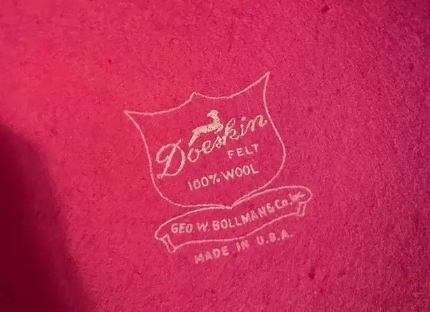 30s Bubblegum bowler hat Pink