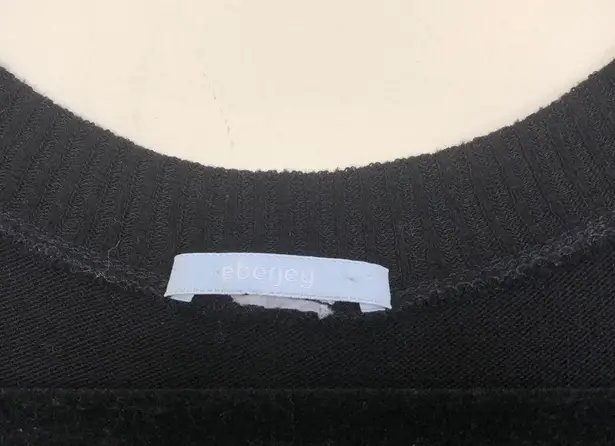 Eberjay Eberjey Sweater Weather Long Sleeve Black Sweater