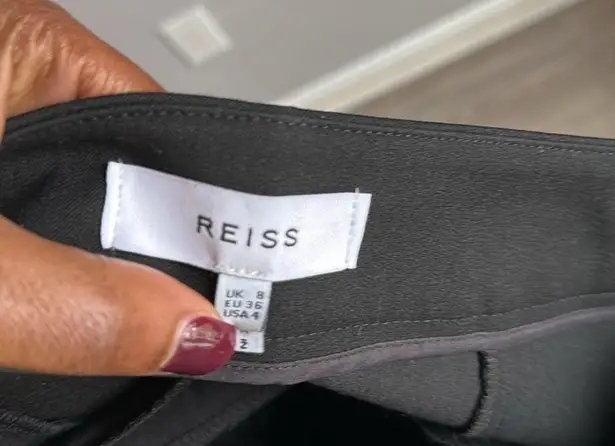 Reiss JAYNE SKINNY FIT SPLIT FRONT TROUSERS 4