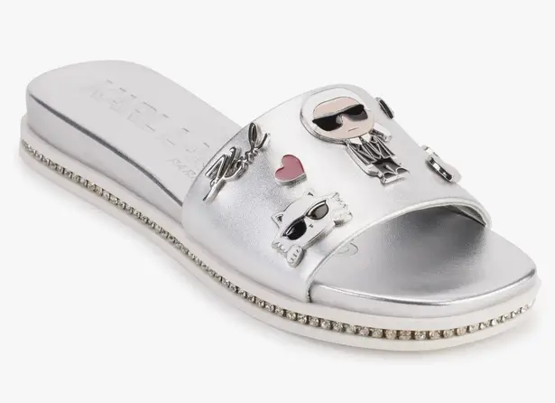 Karl Lagerfeld Jeslyn Cate Pin Slides