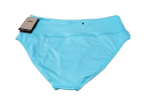 Nike  Copa/Blue-Teal Essential High-Waist Banded Bikini Swim Bottom, US XL-NWT