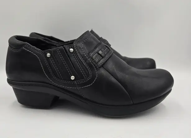 Abeo 24/7 Carina Slip On Slip Resistant Shoes Black Women's Size 7.5 Work Clogs