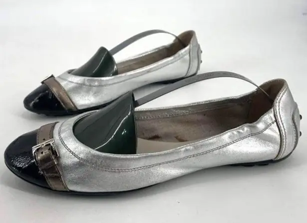 Tod's Womens Leather Round Toe Slip