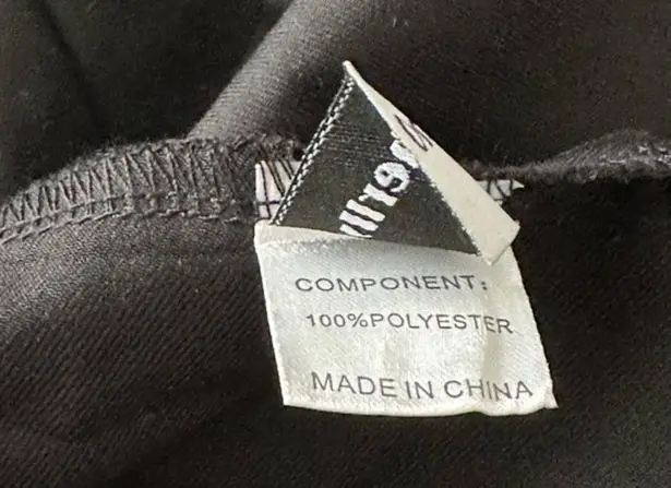 Orsherlly Women’s Size S Black Side Safety Pin Mini Skirt