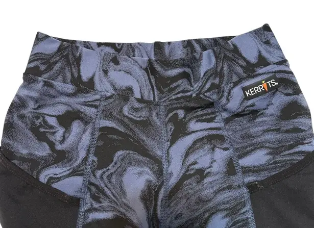 Kerrits Pocket Performance Tight Lupine Swirl Equestrian Riding Knee Patch