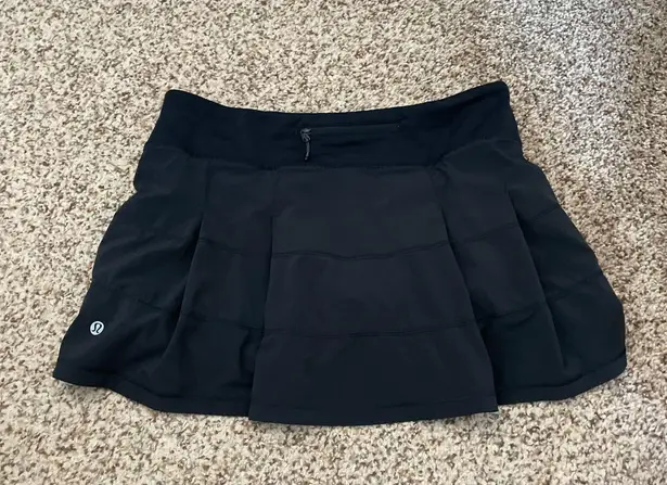 Lululemon Black Pace Rival Skirt