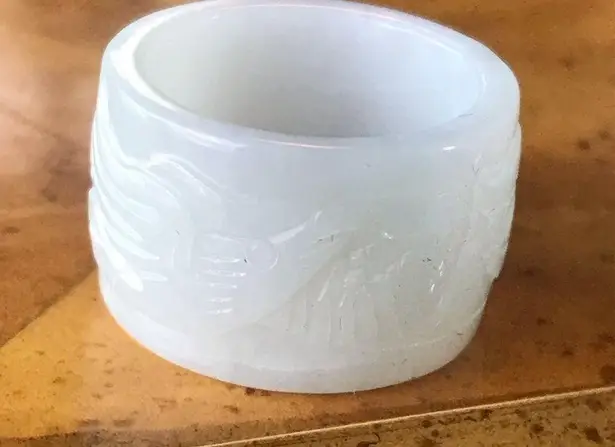 Natural Jade Ring Size 6
