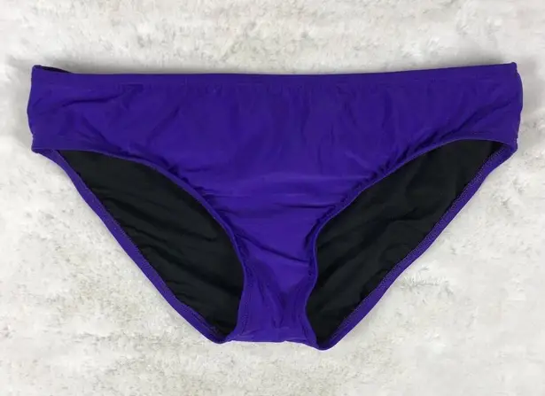 ATHENA Solid Purple Bikini Bottoms NEW Size 6