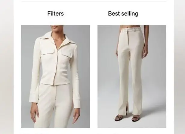 NANUSHKA White Paper Bag Pants