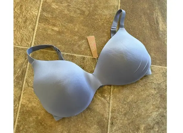 SKIMS Wireless Form Push-up Bra Size 40DDD Slate