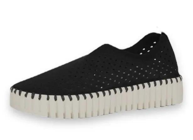 ILSE JACOBSEN HORNBÆK Tulip 139 laser cut flats Black Size 9