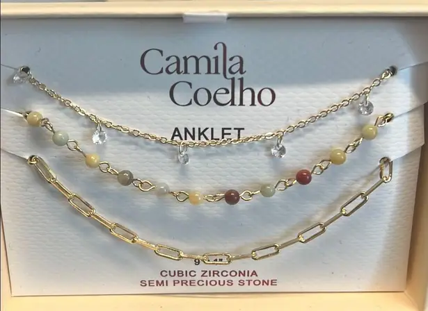 Camila Coelho | Anklet Trio Set ✨