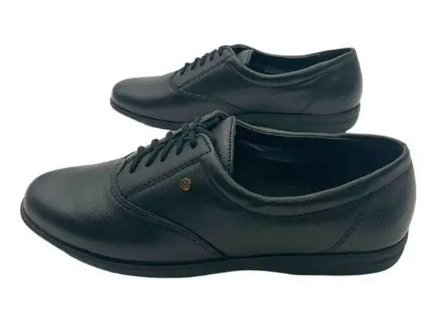 Easy Spirit Motion Leather Oxford Shoes Black US Women's Size 7 NN