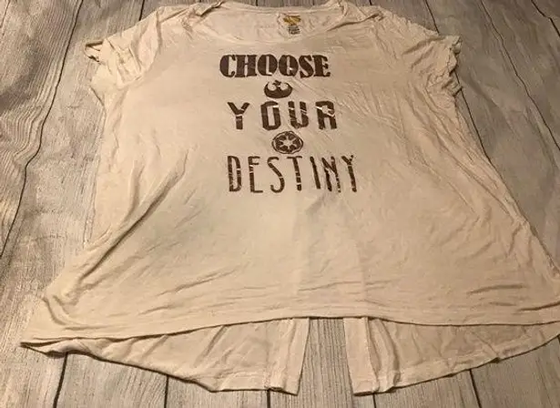 Star Wars Disney parks “Choose your destiny” woman’s shirt size 2XL