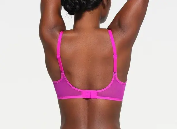 SKIMS ultra fine mesh scoop bra Size 34D