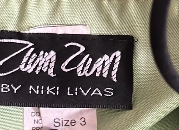 Vintage Semi Formal Dress Black Size undefined