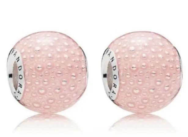 Enchantment Charm, Transparent Enamel set of 2 Silver