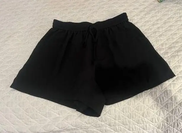 CROSBY by Mollie Burch Black Tie Shorts 