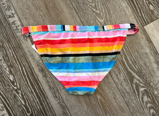 No Boundaries NWT  Swimwear Sz M Adorable Striped Bikini Bottoms Colorful!