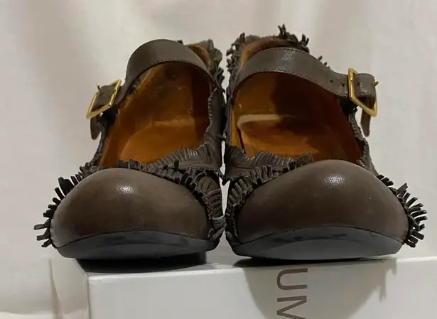 Chie Mihara Leather Vintage Looking Heels