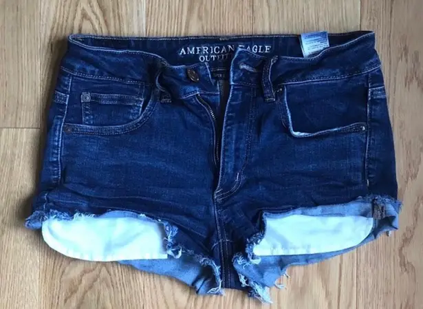 American Eagle  High Waisted Jean Shorts