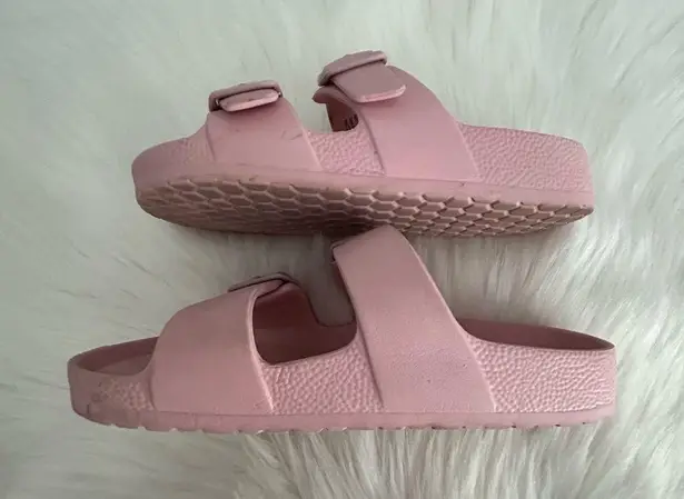 CAT & JACK | Pink Double Strap Sandals Size 13