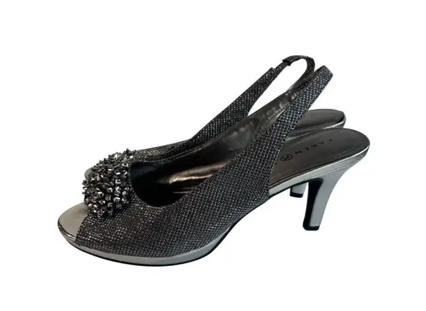 Karen Scott Breena Sling Back Peep Toe Heels