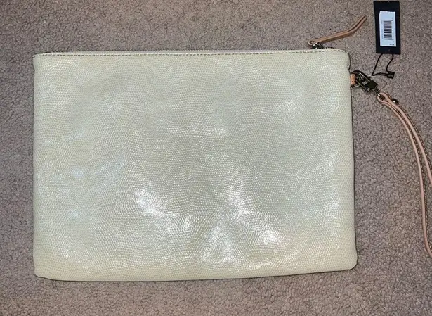 Banana Republic NWT Cow Leather  Clutch