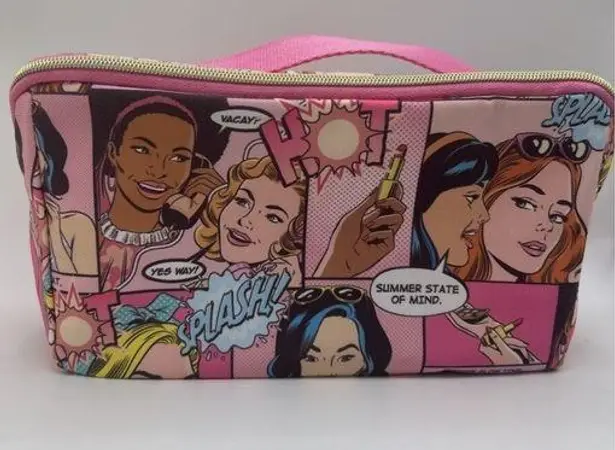 Estée Lauder Comic Book Pink Makeup Bag