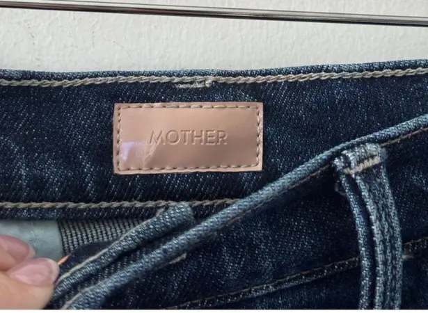 MOTHER Dodger Prep Ankle Jeans in Yee Haw 25 Blue