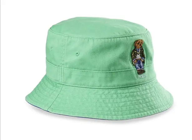 Polo Bear Twill Bucket Hat