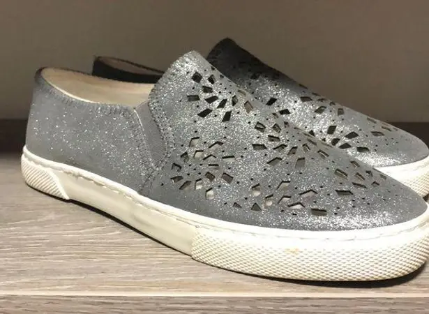 Jack Rogers  silver sneakers