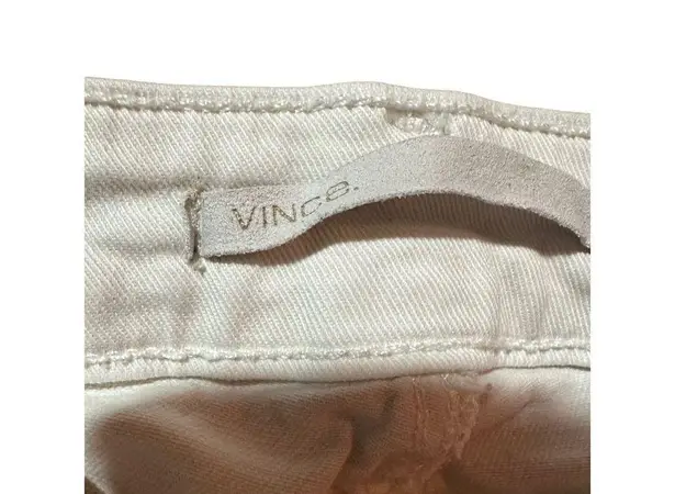 Vince  cropped baby bell white jeans sz 28