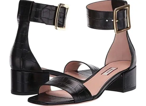 BALLY leather sandals Size 7.5