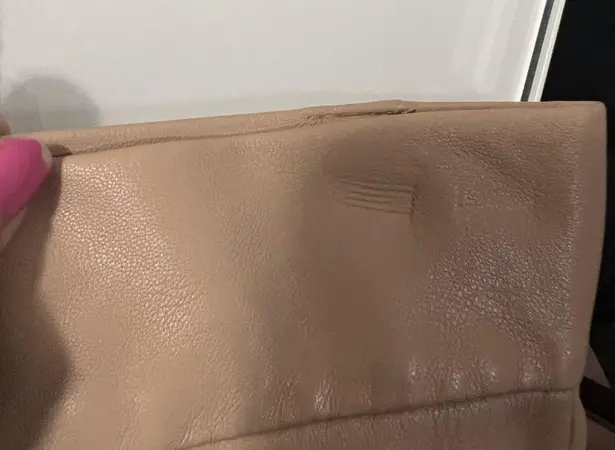 Bardot FLAWED Brown Polly Faux Leather Pants Size XXL $99