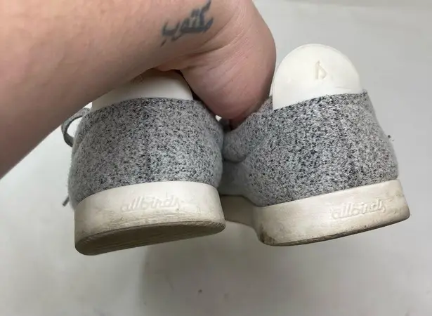 Allbirds Women's Wool Pipers grey low top sneakers sz 9