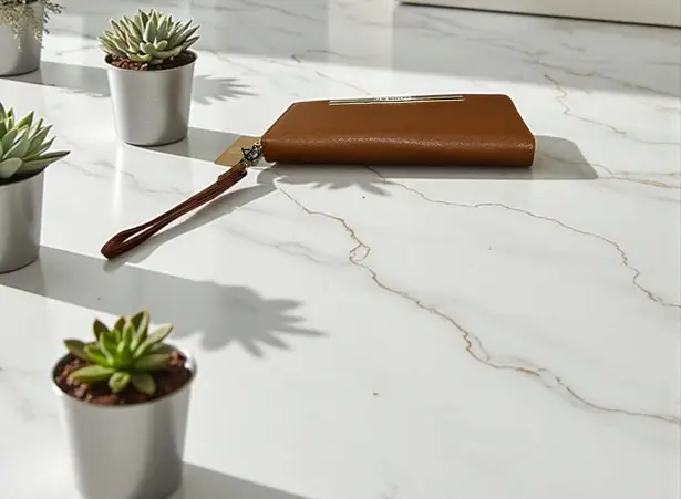 Steve Madden  Bzippy Cognac Brown Zip Around Wallet with Wristlet Strap NEW - Image 4