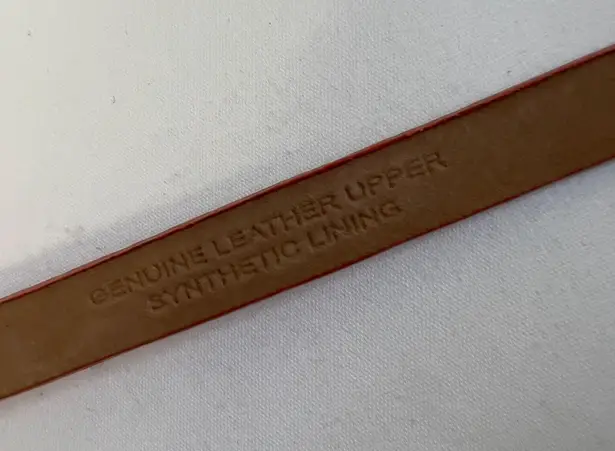 Talbots Thin Texture Leather Belt NWOT - Image 5