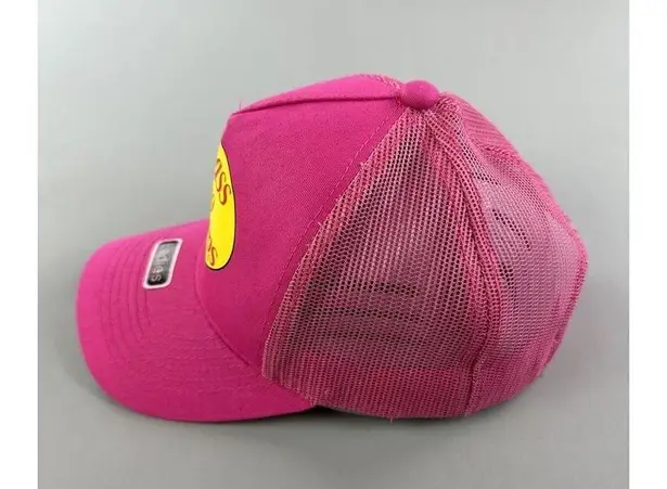 Bass Pro Shops  Hat Cap Camp Snapback Trucker Mesh Fish Outdoor Pink Ladies GUC