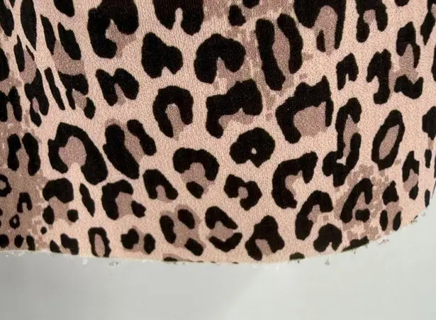 Bali Leopard Print Unpadded Seamless Pullover Stretch Full Coverage Bra Medium