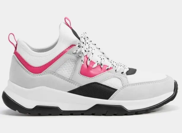 Bershka NWT color block sneakers in multi