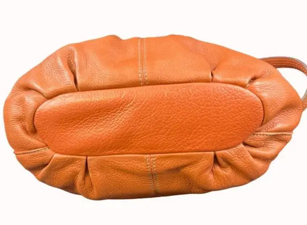 Tignanello Women's Orange Leather Purse/Shoulder Bag SKU 5291