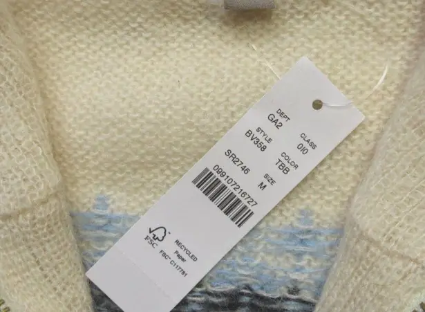 J.Crew NWT  Fair Isle Half-zip Sweater in Tundra Buttercream Black Brushed Yarn M - Image 5