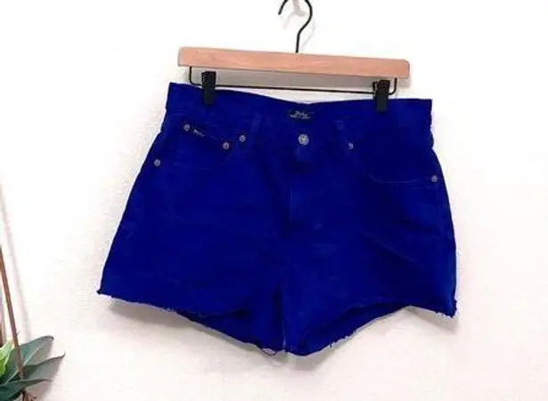 Polo  Ralph Lauren Crosby Relaxed Denim Shorts Royal Blur Size 30