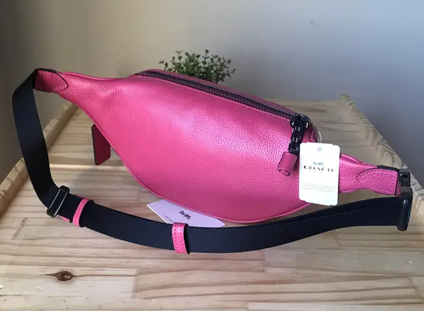 Pink coach fanny pack hotsell