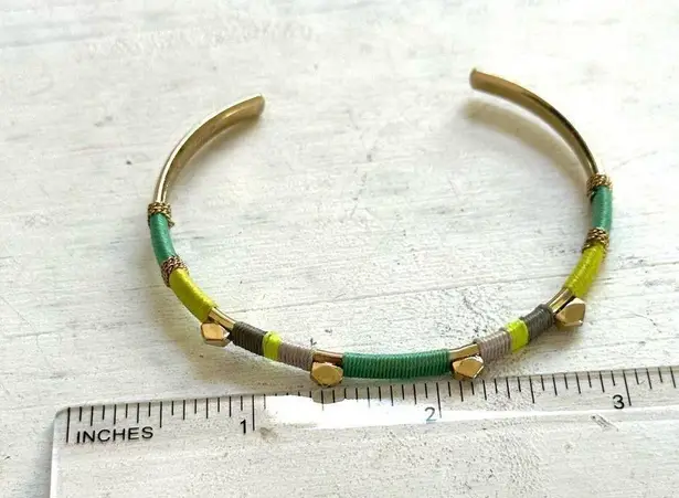 Stella & Dot color block cuff