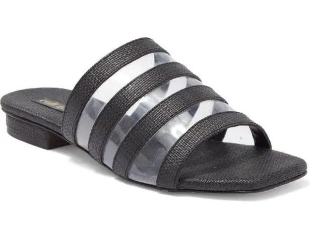 Cult Gaia Square Toe Slip On Sandal