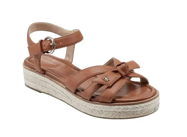 Bandolino New! Women's Petty Flat Espadrille Platform Sandals- Size 8.5