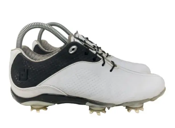 FootJoy DNA White/Black Golf Cleats Women's Size 6.5